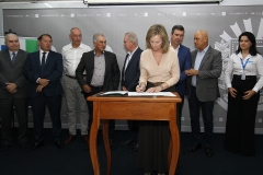 ASSINATURA DO CONTRATO DA MS-112 E TRECHOS BR-158 E 436 - Foto Edemir Rodrigues