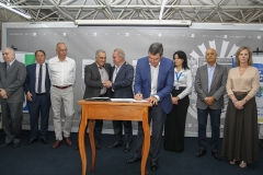 ASSINATURA DO CONTRATO DA MS-112 E TRECHOS BR-158 E 436 - Foto Edemir Rodrigues